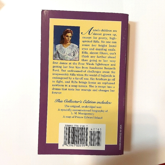 5 for $25- L.M. Montgomery Anne of Green Gables Novels Set of 4 - Picture 7 of 9